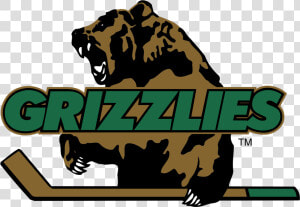 Utah Grizzlies Logo Png Transparent   Utah Grizzlies  Png Download