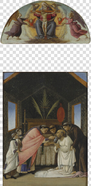 The Last Communion Of St Jerome   Sandro Botticelli The Last Communion Of Saint Jerome  HD Png Download