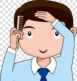 Combing Hair Clip Art  HD Png Download