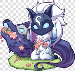 Fanart Kindred League Of Legends  HD Png Download