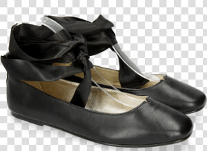 Ballet Pumps Melly 4 Nappa Black Ribbon   Melvin  amp  Hamilton  HD Png Download