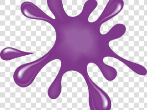 Pice Clipart Purple   Paint Splat Clipart  HD Png Download