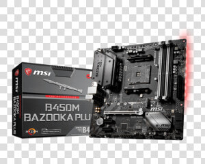 Msi B450m Bazooka Plus  HD Png Download