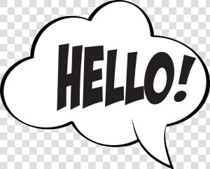 Hello Download Png Image   Hello Black And White  Transparent Png