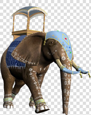 Walking Elephant Animation   Indian Elephant  HD Png Download