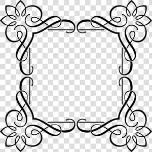 Frames Svg Fancy   Fancy Border Transparent Background  HD Png Download