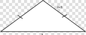 1   Obtuse Triangle Png White  Transparent Png