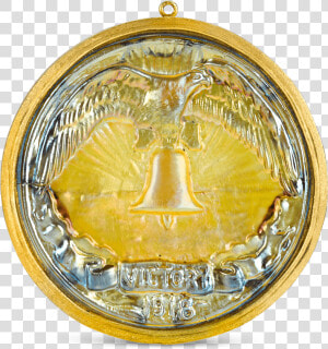 Victory Favrile Glass Medallion By Louis Comfort Tiffany   Gold Medal  HD Png Download