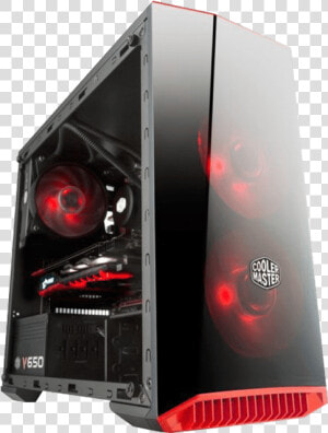 Intel X299 Mini tower Pc   Cooler Master 3 1 Build  HD Png Download