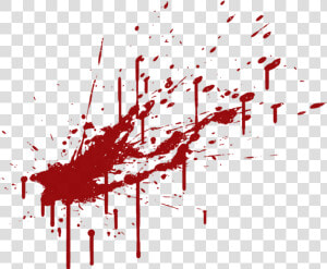 Blood Splat Png   Blood Stain Blood Spatter  Transparent Png