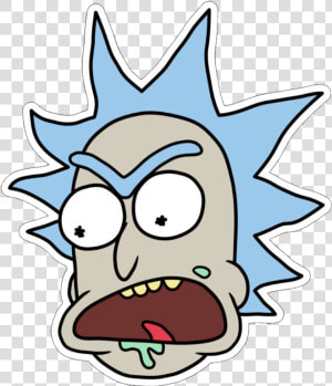  rickandmorty  morty  rick  minirick  like  likeforfollow   Rick And Morty Cartoon Head  HD Png Download