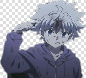 Transparent Killua Png   Killua Sticker Png  Png Download