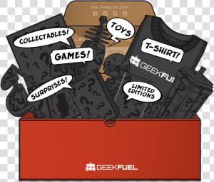 Geek Fuel Mystery Box Image   Geek Mystery Box  HD Png Download