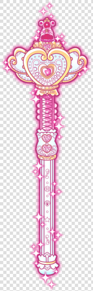 Transparent Sailor Moon Wand Png   Go Princess Precure Wand  Png Download