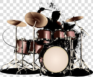 Drums Drummer Musical Instrument   Drums Png  Transparent Png