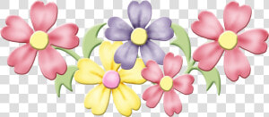 Flower Clipart Picasa Baby   Flower In A Row  HD Png Download