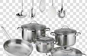 Silver Kitchen Items Png   Png Download  Transparent Png