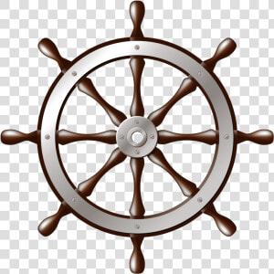 Ship Wheel Silver   Transparent Ship Wheel Png  Png Download