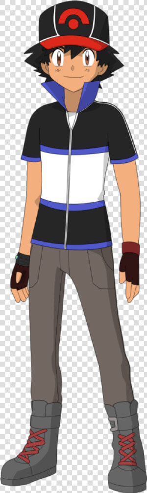 Ash Ketchum School Uniform  HD Png Download