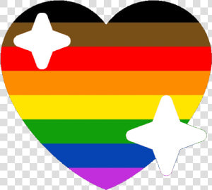 Heart Emojis Png   Pride Sparkle Heart Emoji  Transparent Png