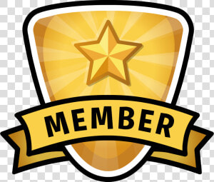 Badge Png Image Transparent Background   Club Penguin Membership Icon  Png Download