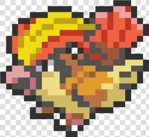 Pidgeotto Pixel Art Png   Pokemon Pixel Art Pidgeot  Transparent Png