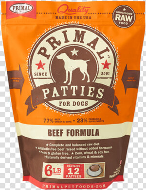 Primal Raw Dog Food Patties  HD Png Download