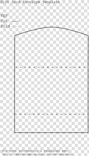 Gift Card Envelope Templates Printable Free   Greeting Card  HD Png Download