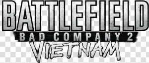 Battlefield Bad Company 2 Logo  HD Png Download