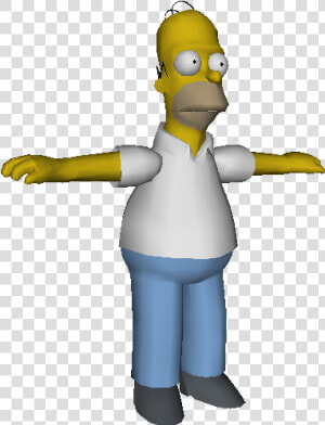 Download Zip Archive   Homero Simpson 3d Png  Transparent Png