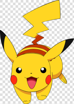 Pikachu Clipart Jumping   Running Pikachu Png  Transparent Png