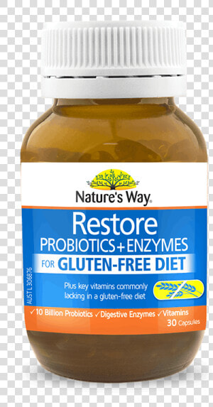 28513 Nw Restore Probiotic Glutenfree 30s   Fruit  HD Png Download