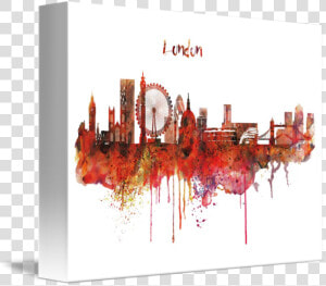 London Skyline Png   London Black And White Poster  Transparent Png