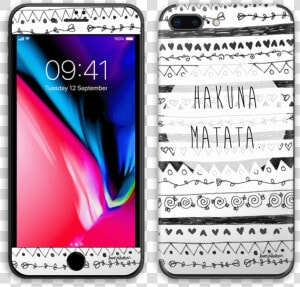 Hakuna Matata Skin Iphone 8 Plus   Iphone 8 Png  Transparent Png