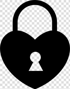 Heart Shaped Frames Illustrations   Heart Lock Icon Png  Transparent Png