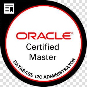 Oracle Database 12c Administrator Certified Master   Oracle  HD Png Download