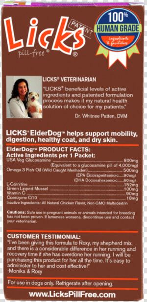 Elderdog 30back New   Dog  HD Png Download