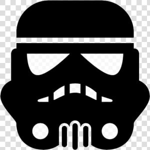 Stormtrooper Helmet Clipart Photo Transparent Png   Star Wars Stormtrooper Icon  Png Download