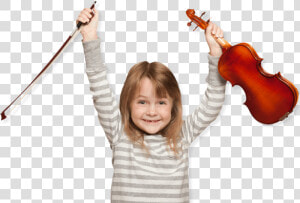 Violin Girl   Violin Children  HD Png Download