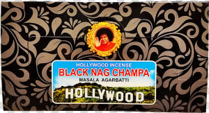 Hollywood Black Champa Incense 12 15g   Sunflower  HD Png Download