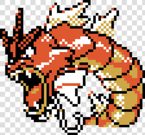   Gyarados   Png Download   Pokemon Gold Battle Screen  Transparent Png