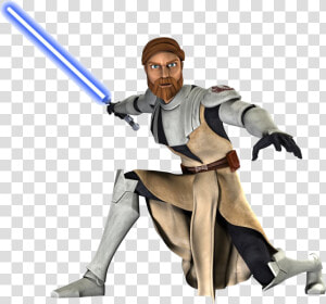 Kenobi   Jedi Star Wars The Clone Wars  HD Png Download