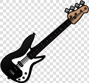 Bass Guitar Clip Art   Bass Guitar Clipart  HD Png Download