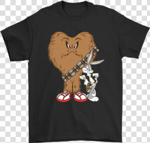 Gossamer And Bugs Bunny As Chewbacca And Han Solo Star   Shirt  HD Png Download