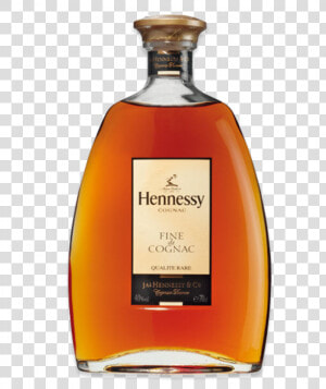 Hennessy Fine De Cognac 700ml   Hennessy Fine De Cognac Qualite Rare  HD Png Download