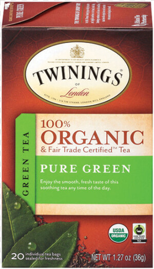 Twinings Organic Green Tea  HD Png Download