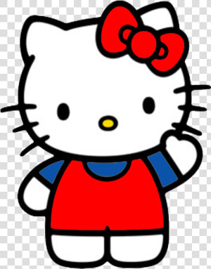 2d Hello Kitty   Hello Kitty Sticker Design  HD Png Download