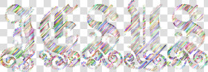 Prismatic Jesus Typography Lines 3 No Background Clip   Art  HD Png Download