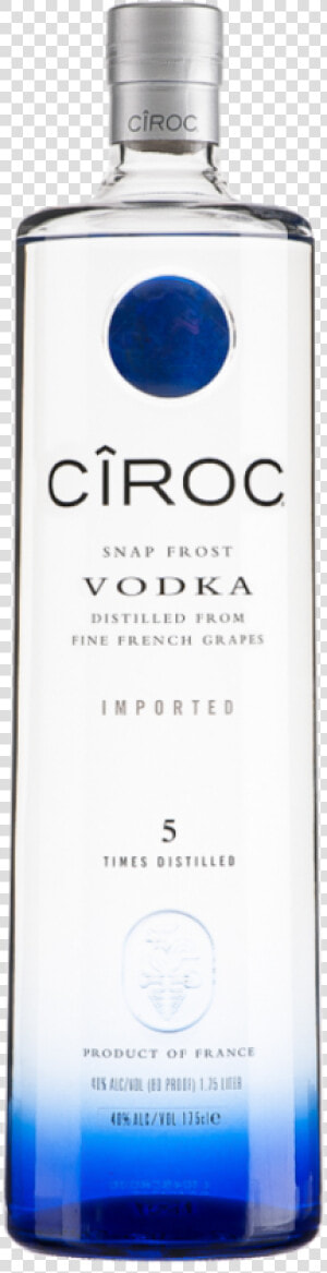 Ciroc Bottle Png   Ciroc Vodka Blue  Transparent Png