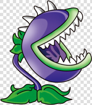 Zombies Cartoon Illustration   Piranha Plant Plants Vs Zombies  HD Png Download